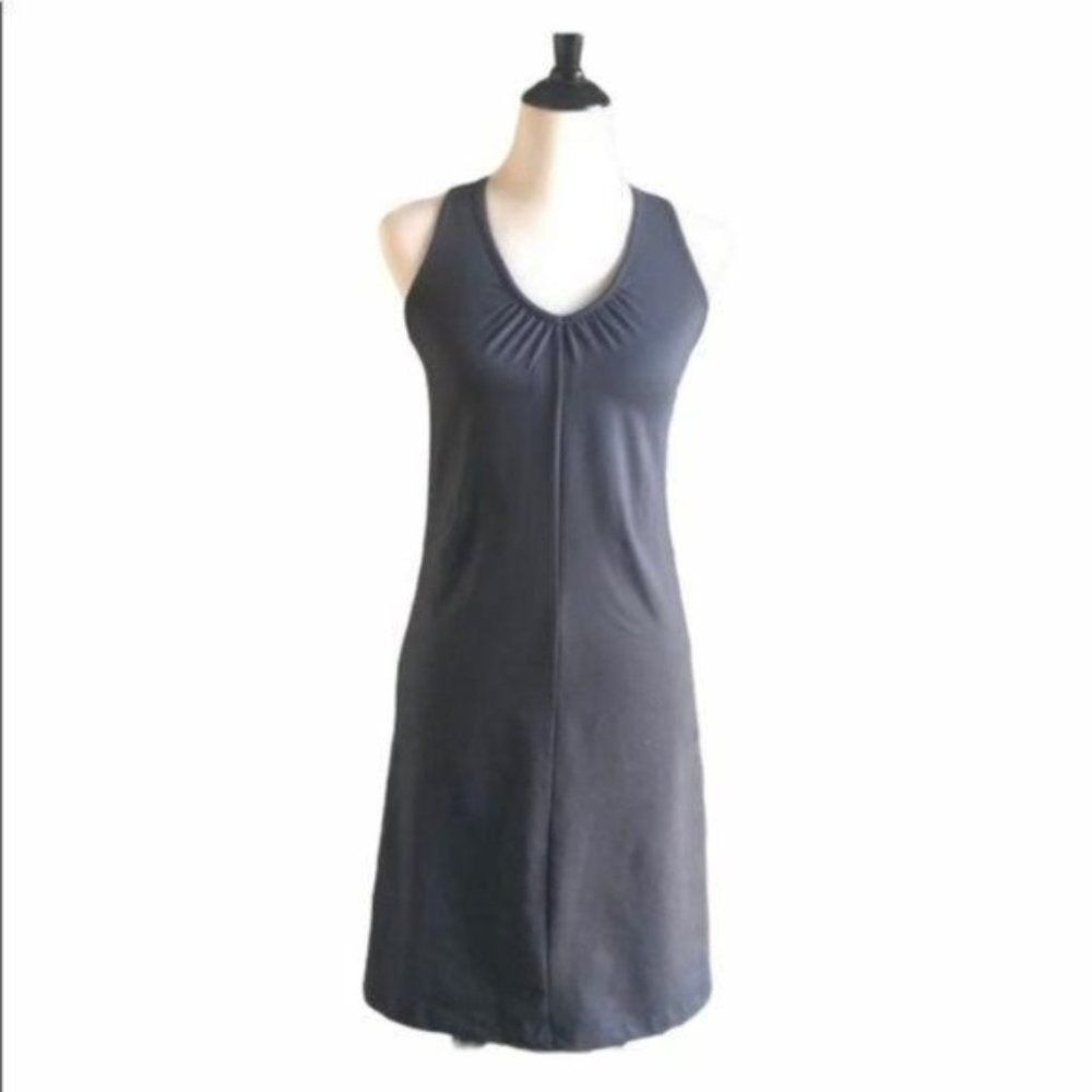 Athleta Gray Racerback Athletic Dress